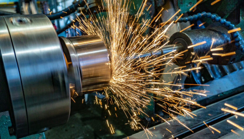 Grinding a cylindrical part on a circular grinding machine, high